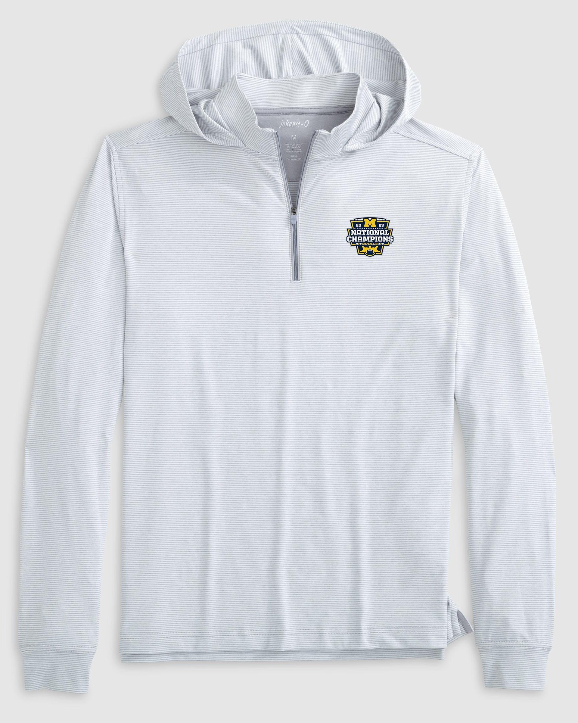 Florida Panthers Hybrid Performance 1/4 Zip Hoodie - 2024 Stanley Cup Champions Logo Product Image