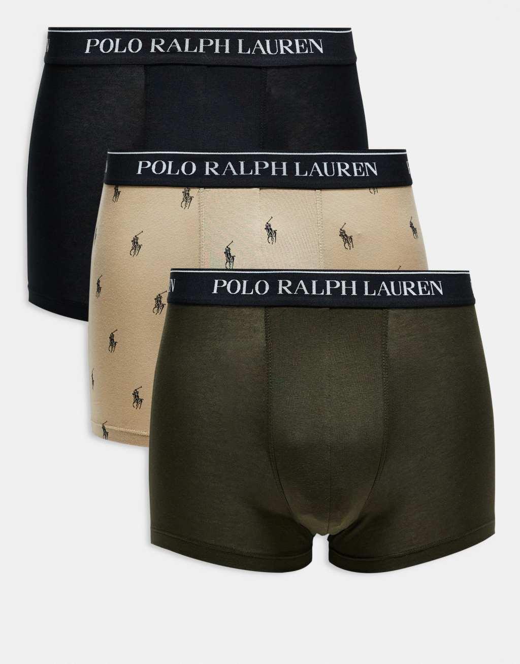 Polo Ralph Lauren 3-pack boxer briefs in multi Product Image
