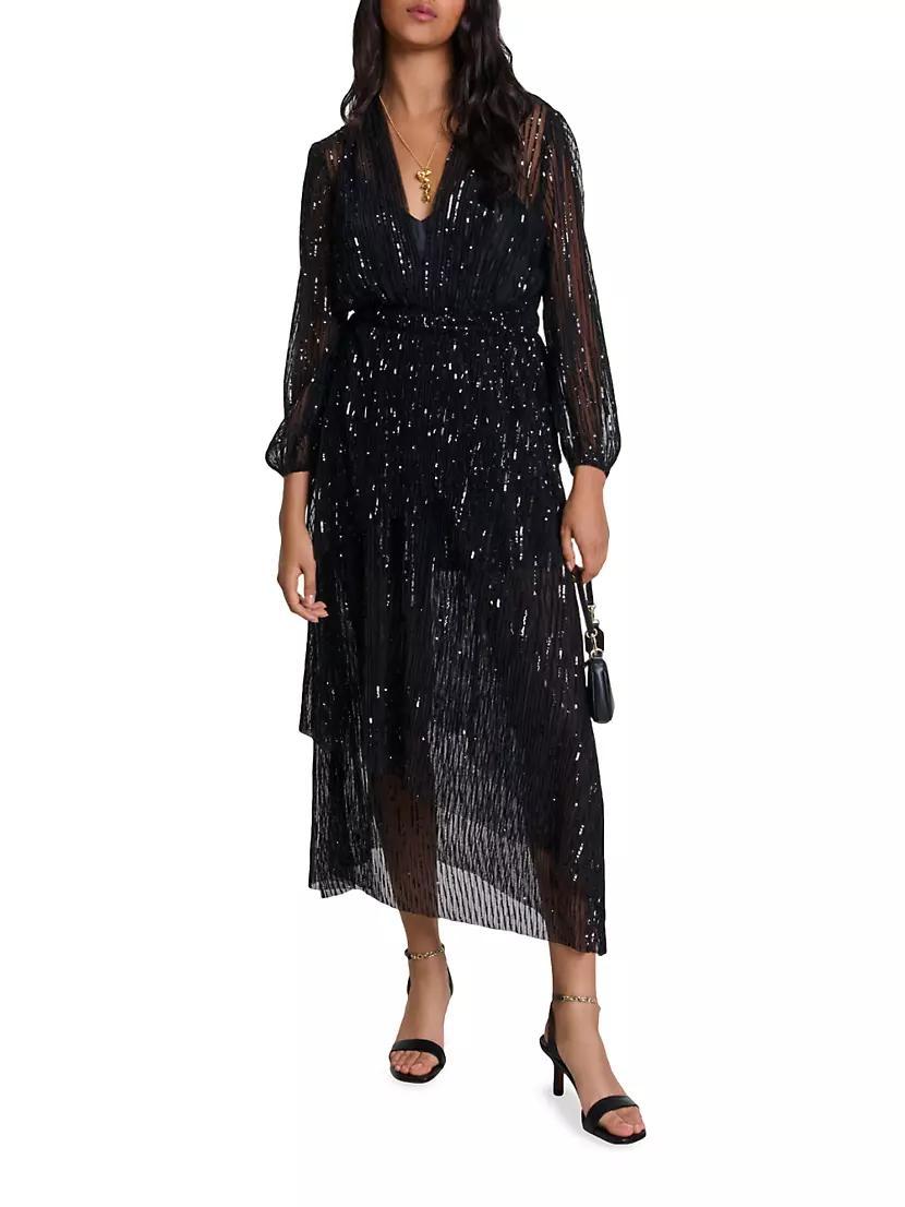Sequin Maxi Dress Product Image