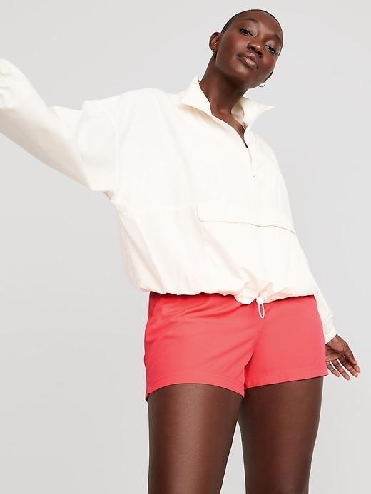 High-Waisted StretchTech Shorts -- 3.5-inch inseam Product Image