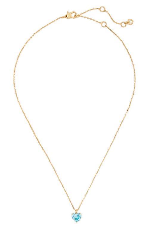 kate spade new york My Love Heart Short Pendant Necklace Product Image
