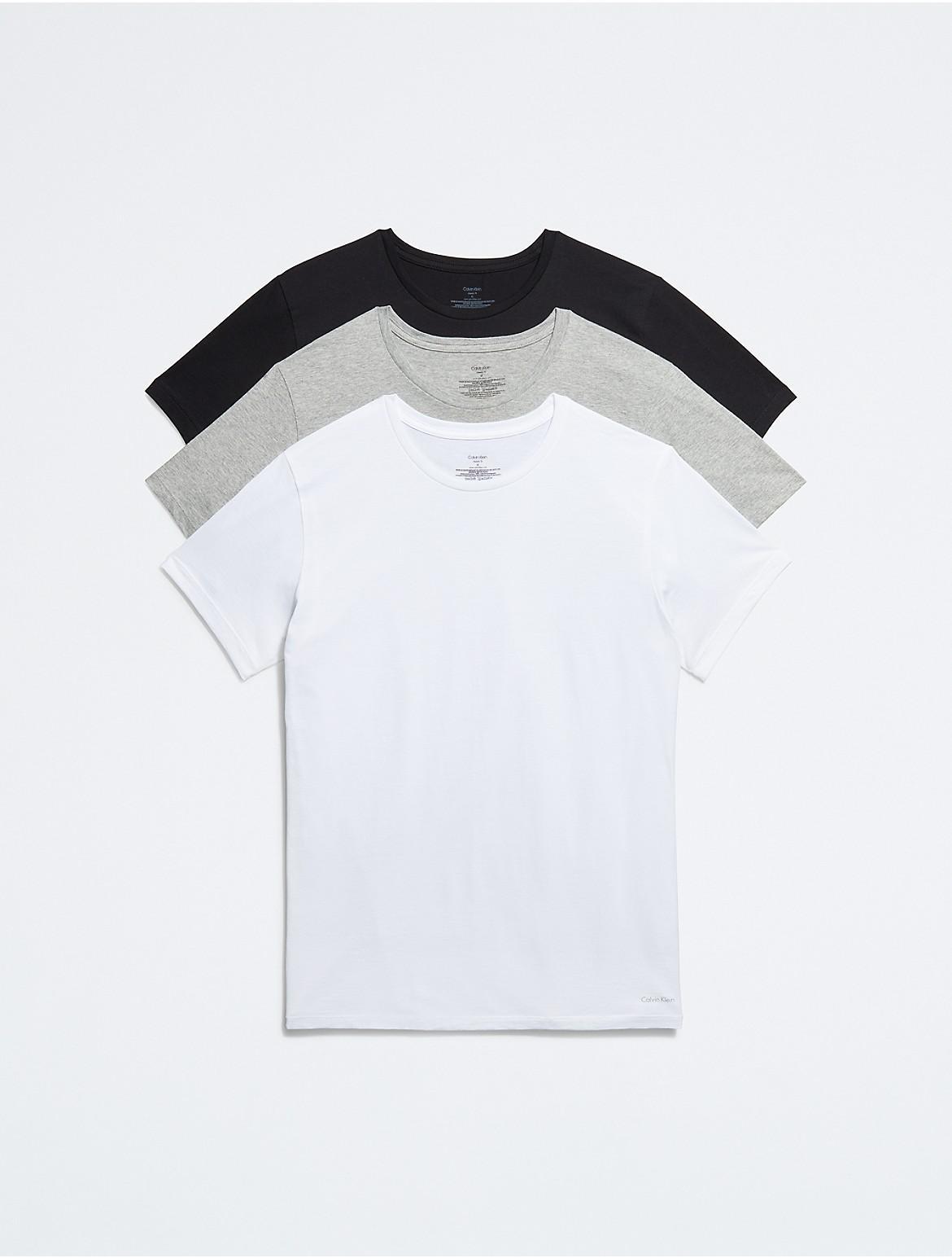 Men's Calvin Klein 3-pack Crewneck Tees, Size: XL, White Product Image