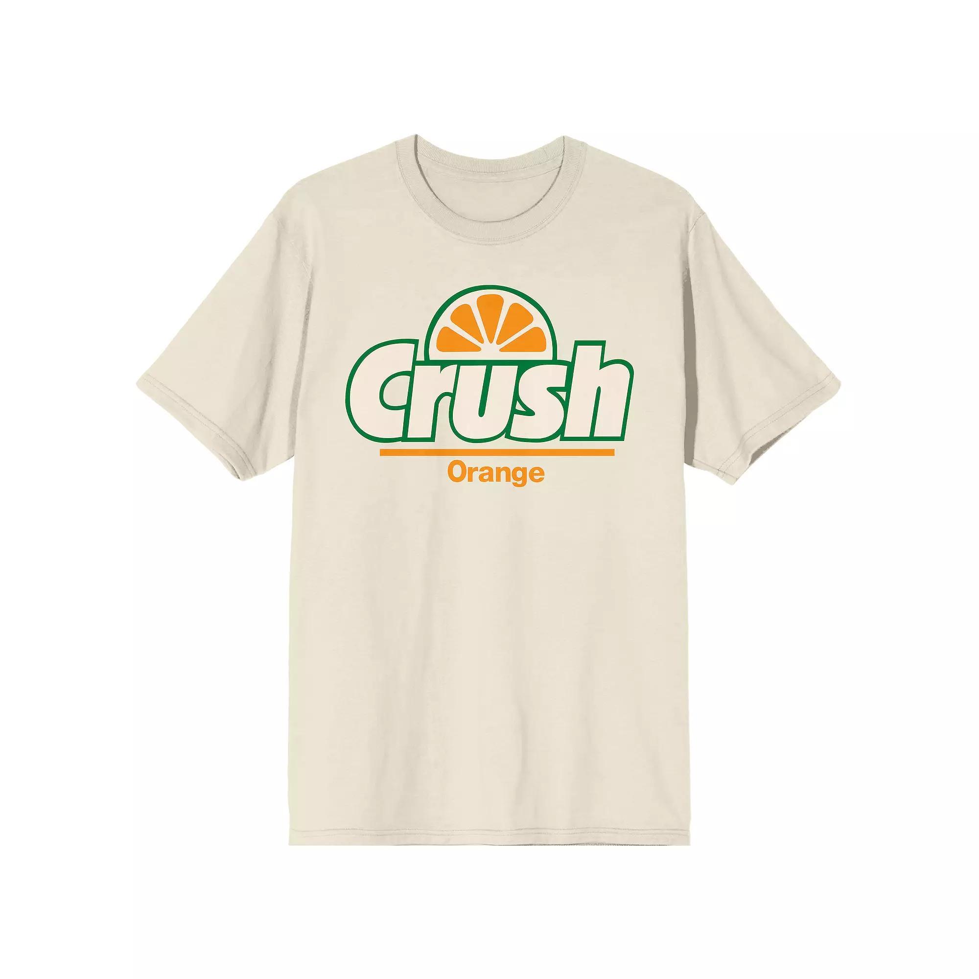 Men's Orange Crush Classic Logo Graphic Tee, Size: Large, Beige Khaki Product Image