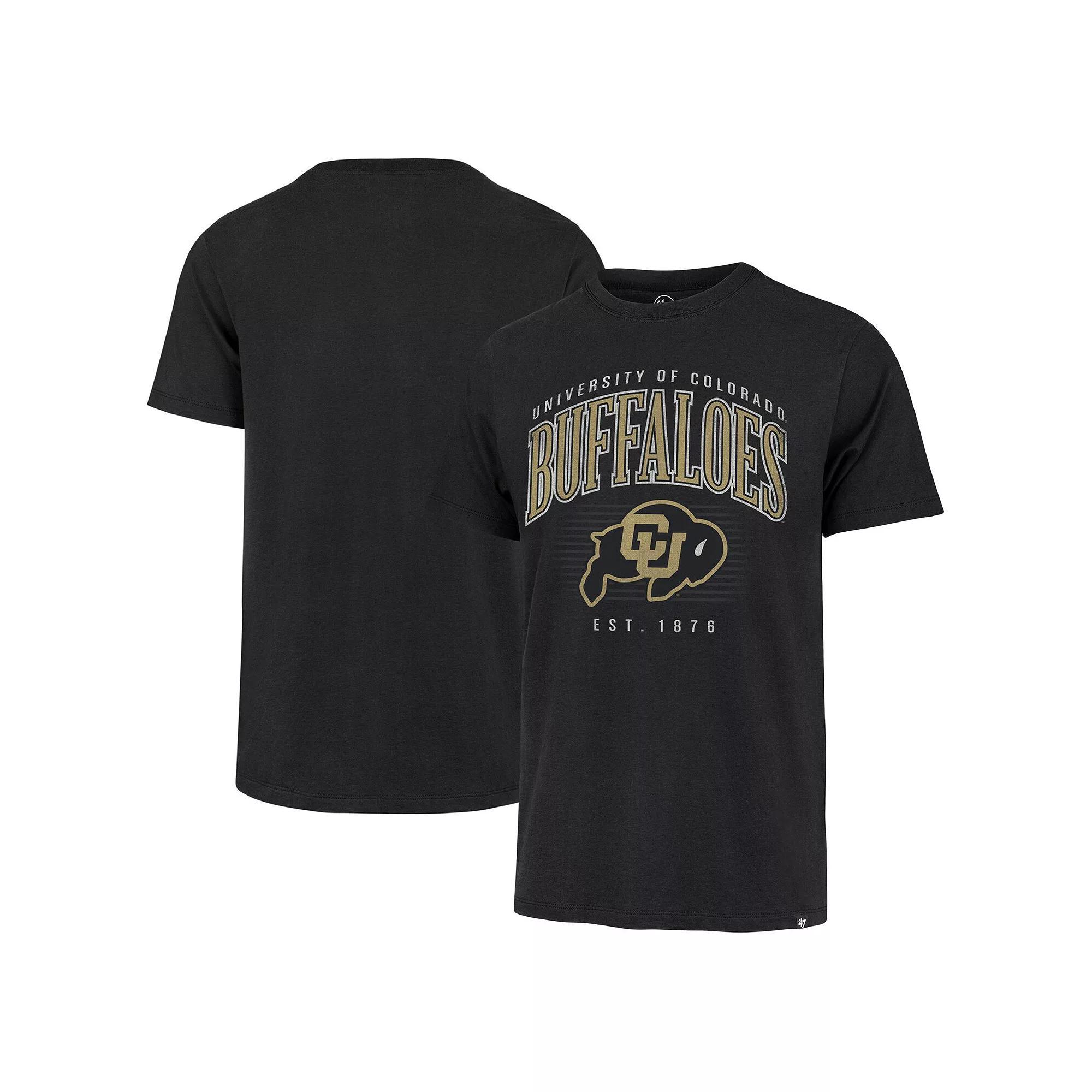 Men's '47  Black Colorado Buffaloes Arch Logo Franklin T-Shirt, Size: XL Product Image