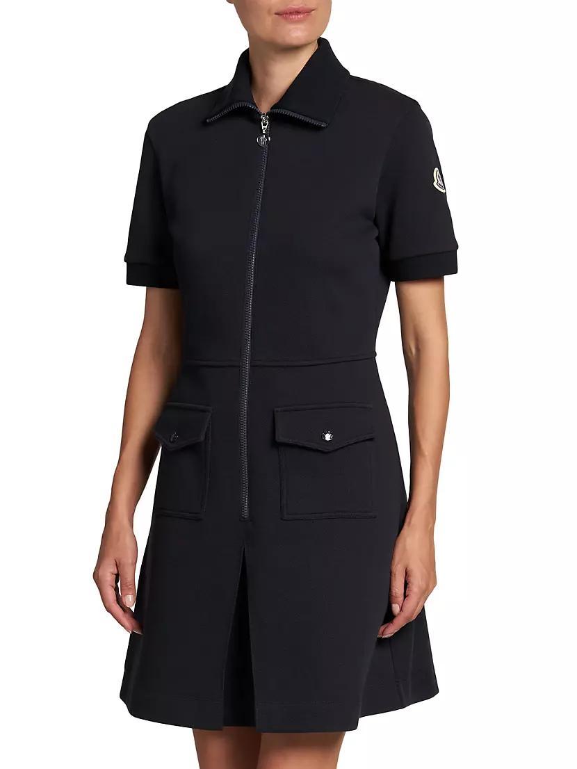Cotton-Blend Minidress Product Image
