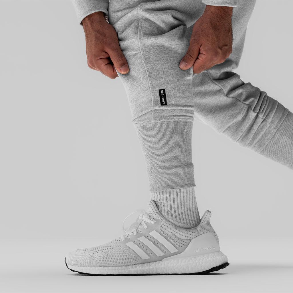 0915. Tech-Terry™ High Rib Jogger - Heather Grey "ASRV" Product Image