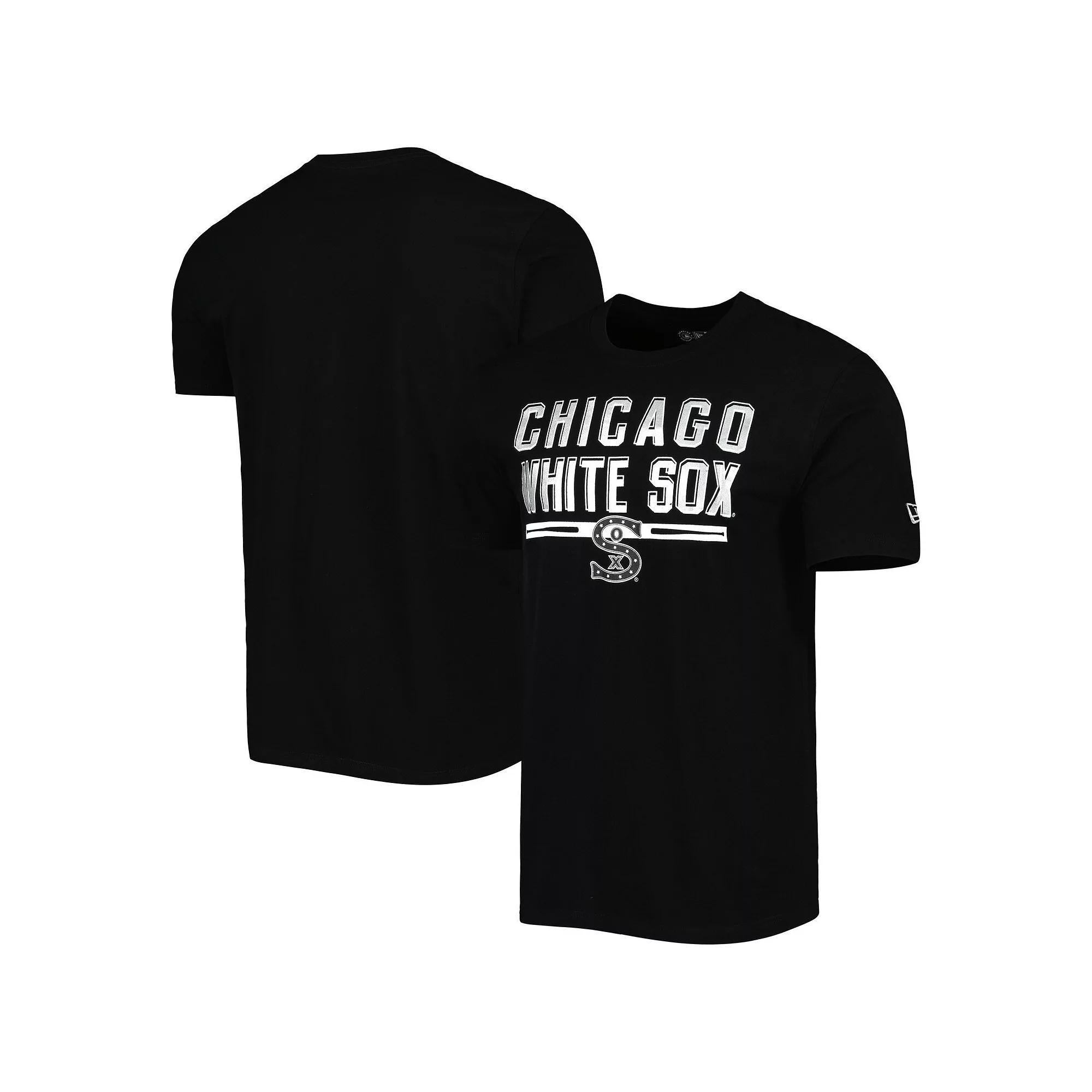 Men's New Era Black Chicago White Sox Batting Practice T-Shirt, Size: Medium Product Image