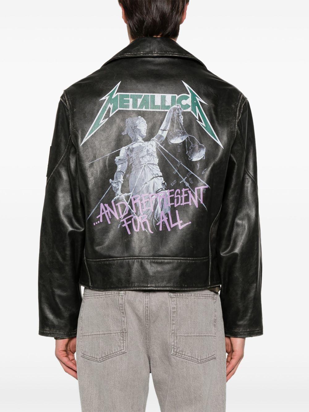 Metallica leather jacket Product Image