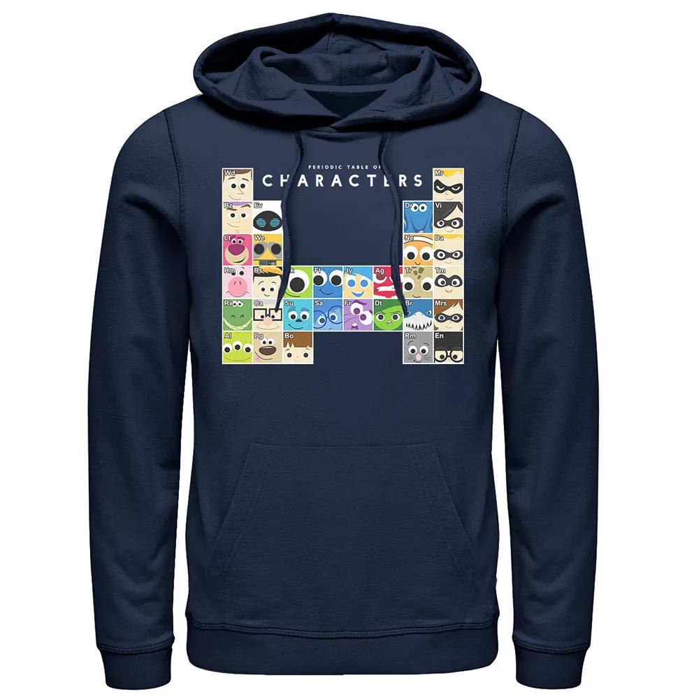 Disney / Pixar Men's Periodic Table Pullover Hoodie, Size: Large, Blue Product Image