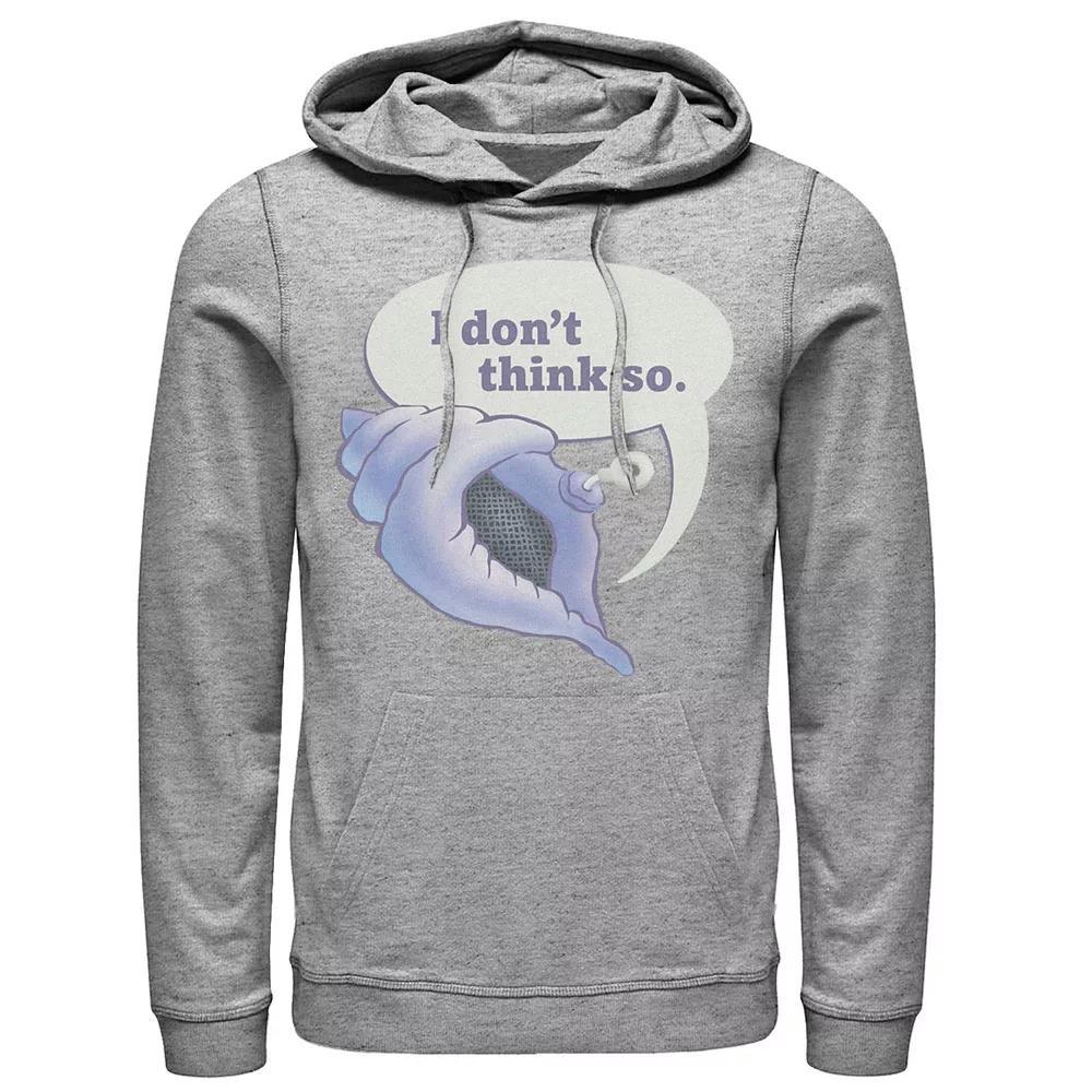 Men's Nickelodeon SpongeBob SquarePants Magic Conch I Don't Think So Hoodie, Size: Small, Athletic Grey Product Image
