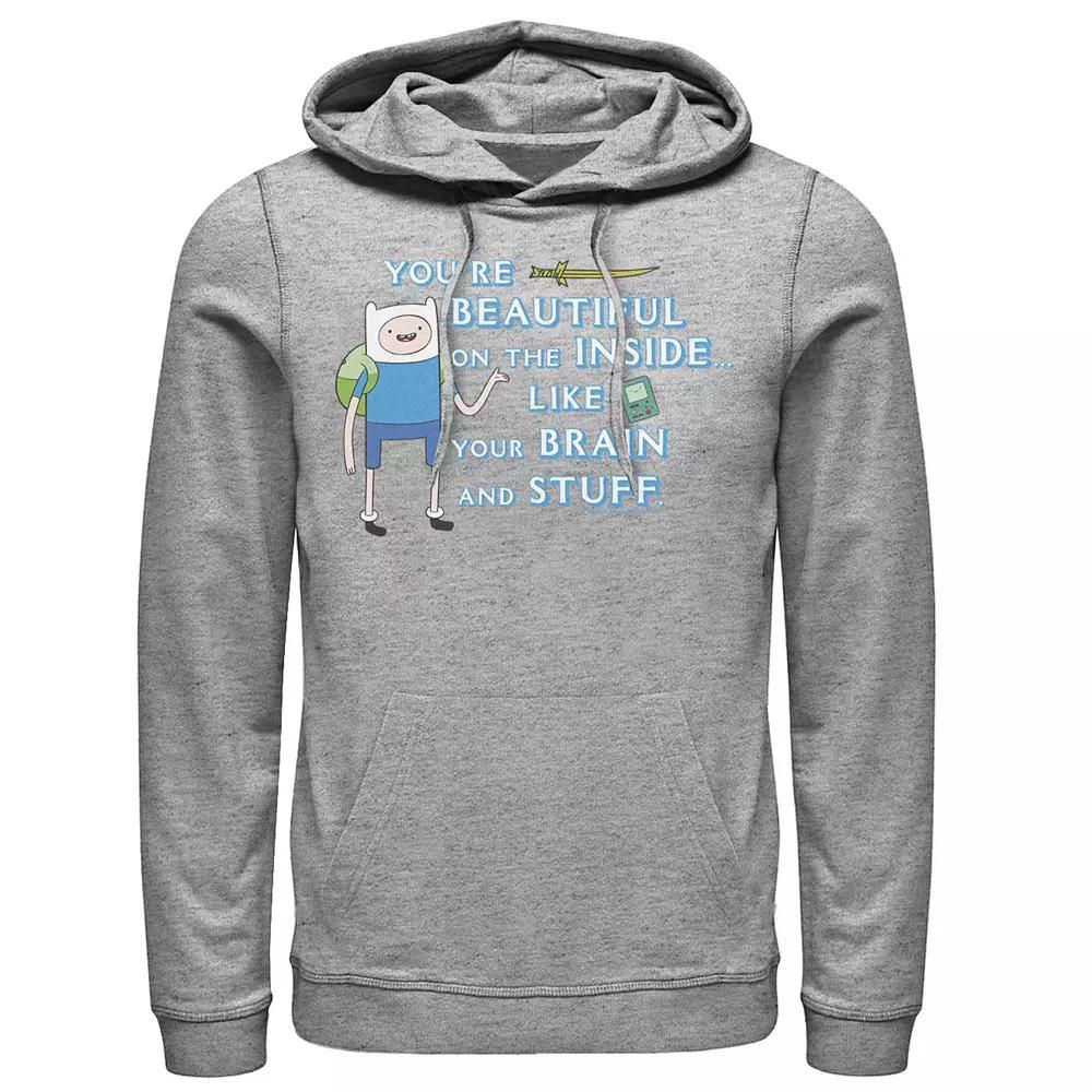 Men's Nickelodeon Invader Zim Gir Screaming Yum! Taco Portrait Graphic Hoodie, Size: XL, Athletic Grey Product Image