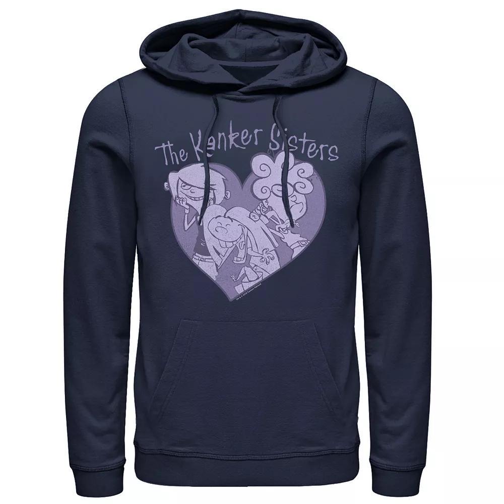 Men's Cartoon Network Ed, Edd & Eddy The Kanker Sisters Hoodie, Size: Large, Blue Product Image