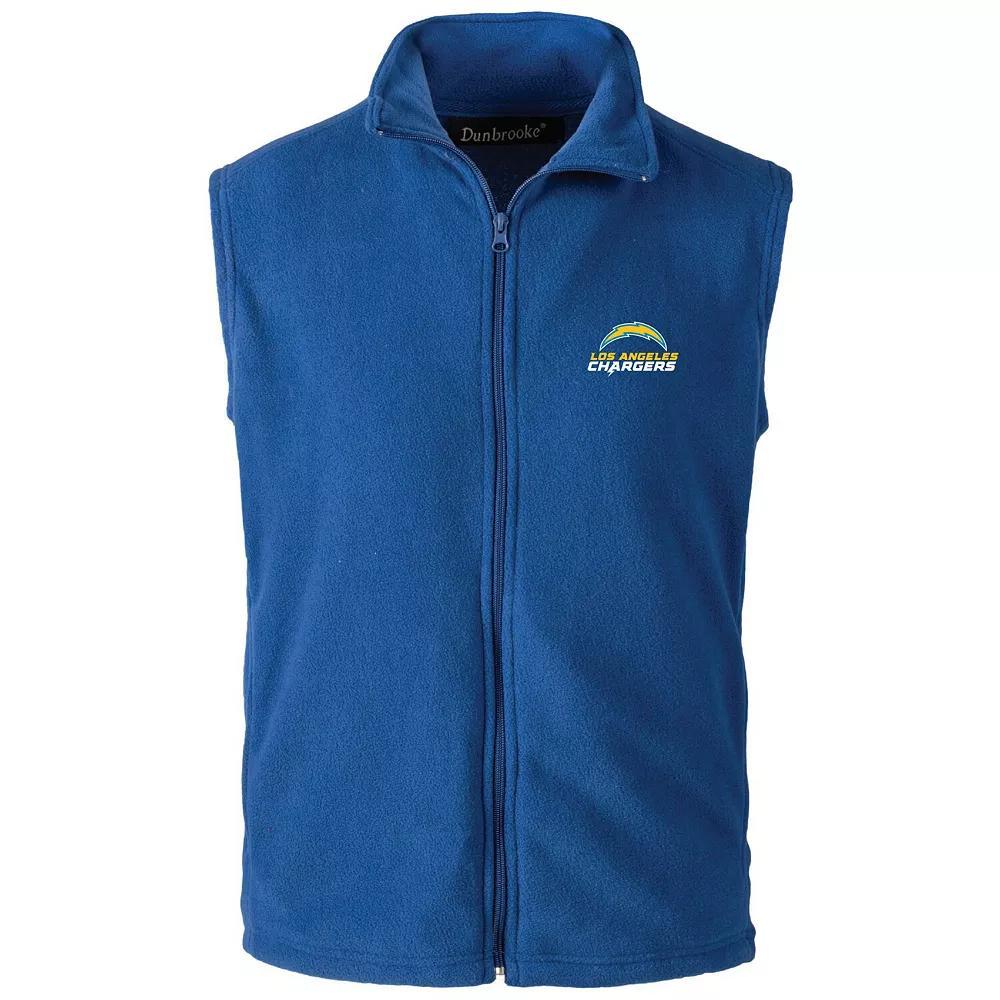 Mens Royal New York Giants Houston Fleece Full-Zip Vest Product Image