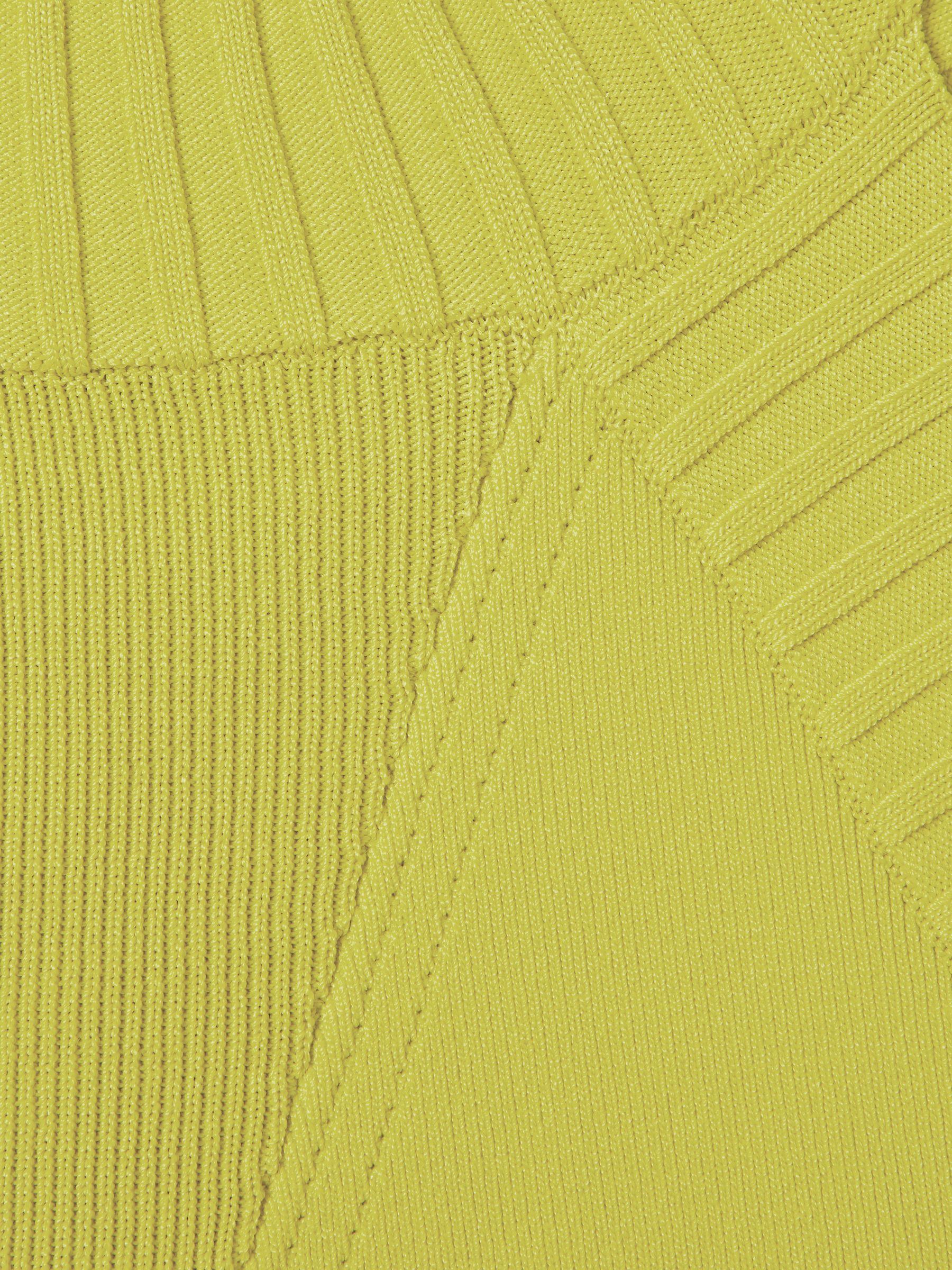 Florere Knitted Halter Neck Vest in Lime Product Image
