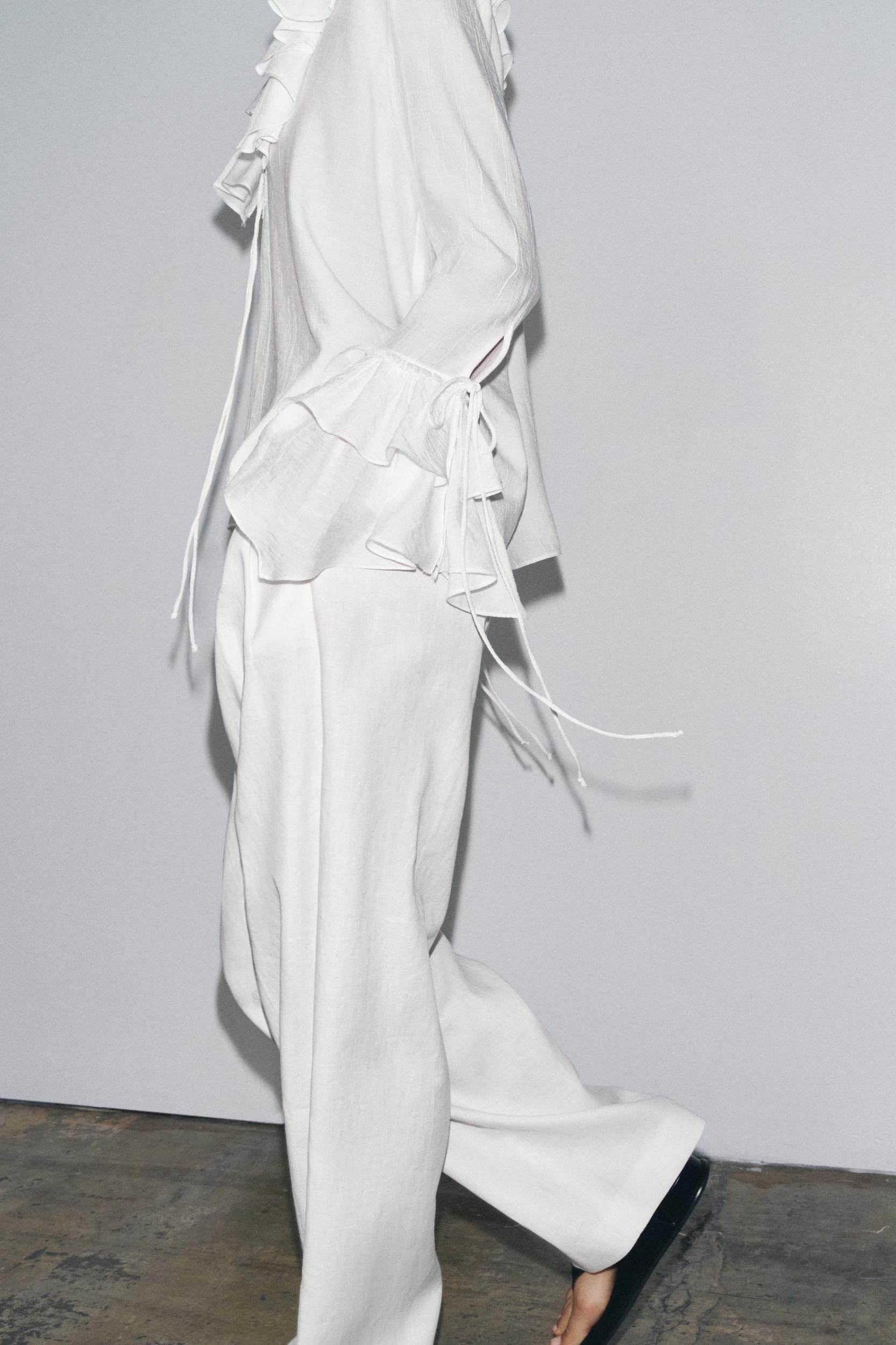 ZW COLLECTION RUFFLED SHIRT Product Image