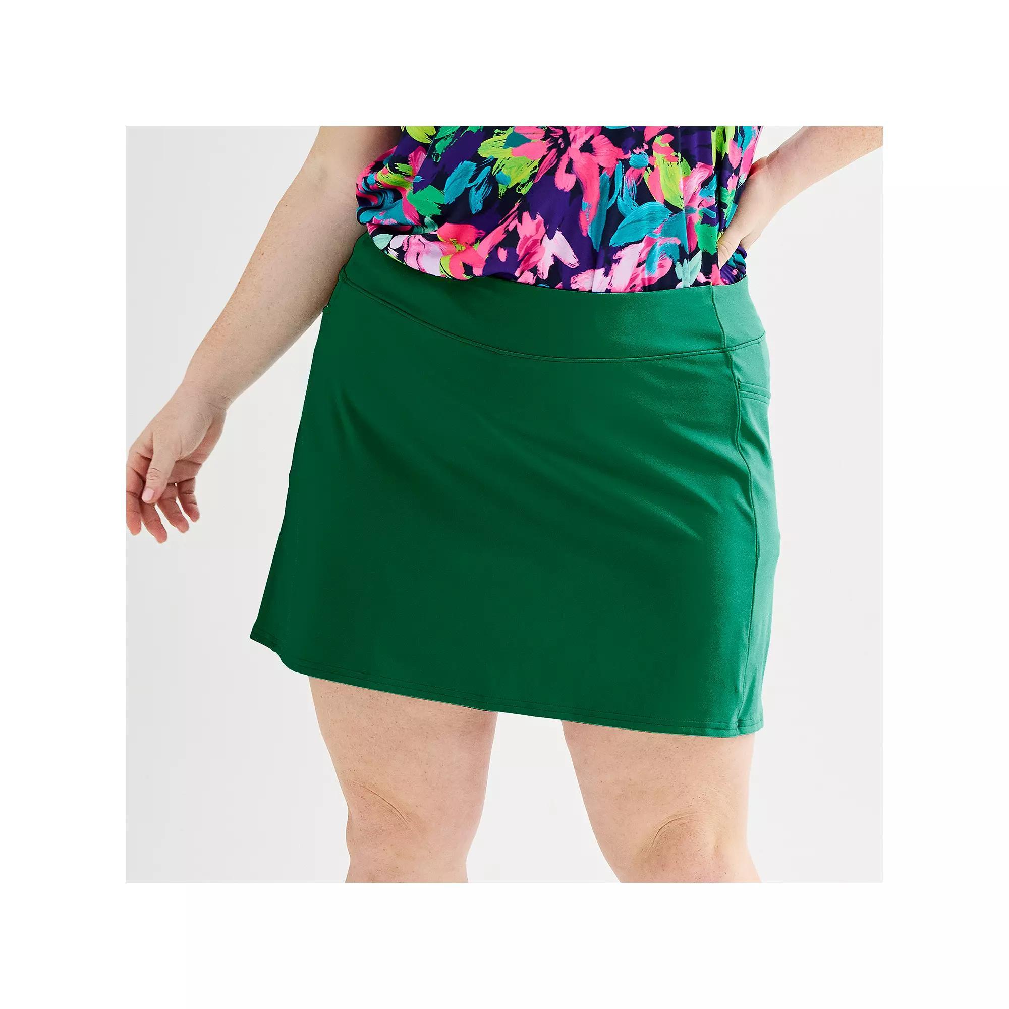 Plus Size Tek Gear® Ultrastretch Skort, Women's, Size: 2XL, Modern White Product Image