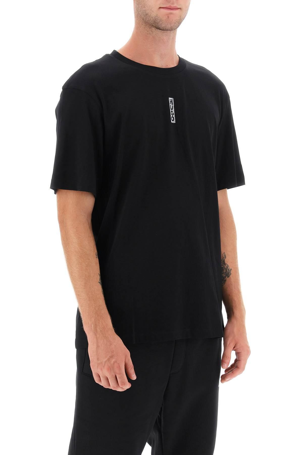 HUGO BOSS Short-sleeved T-shirt In Black Product Image