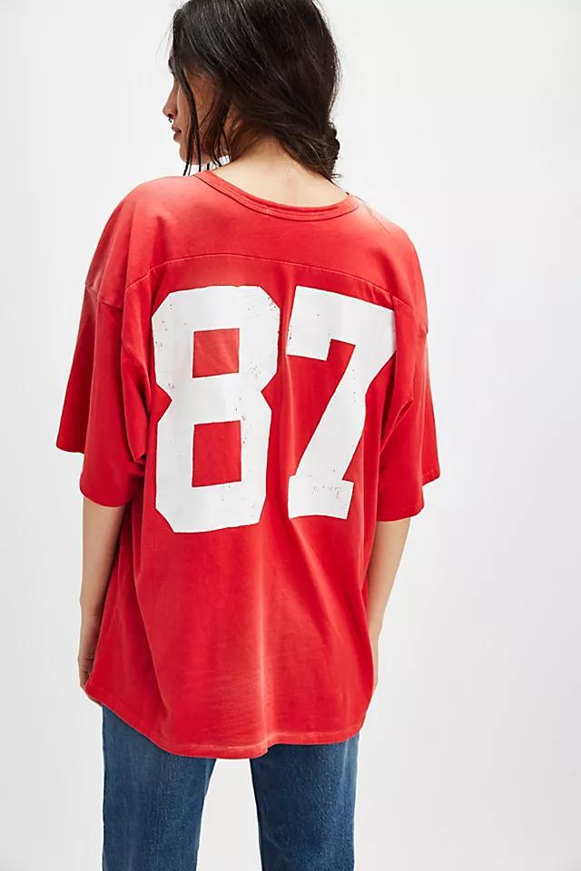 87 Oversized Jersey Tee Product Image