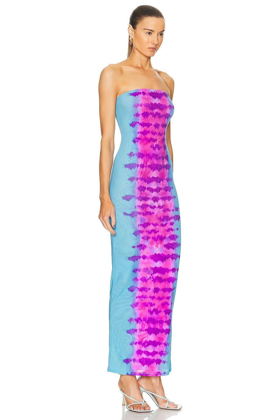 ROCOCO SAND Opal Maxi Dress in Purple,Blue Product Image