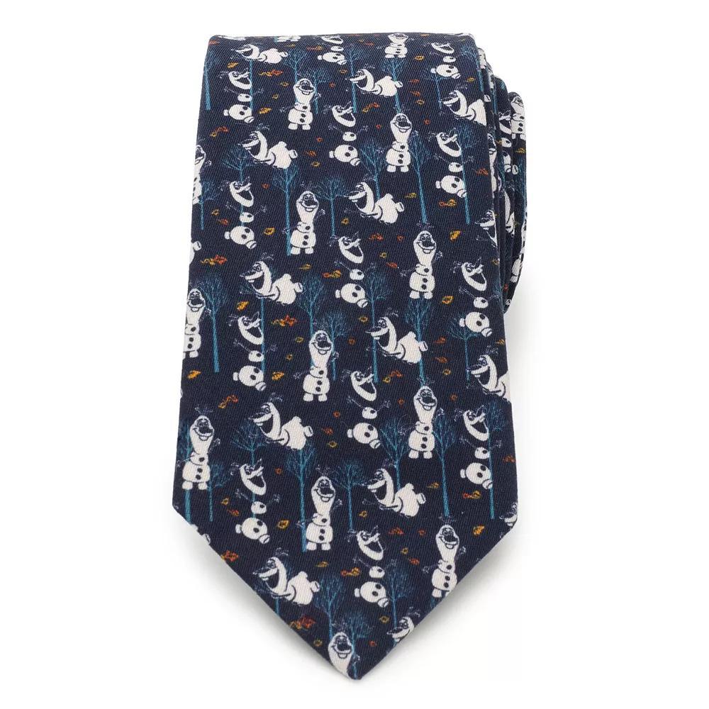Disney's Characters Men's Tie, Olaf Blue Product Image