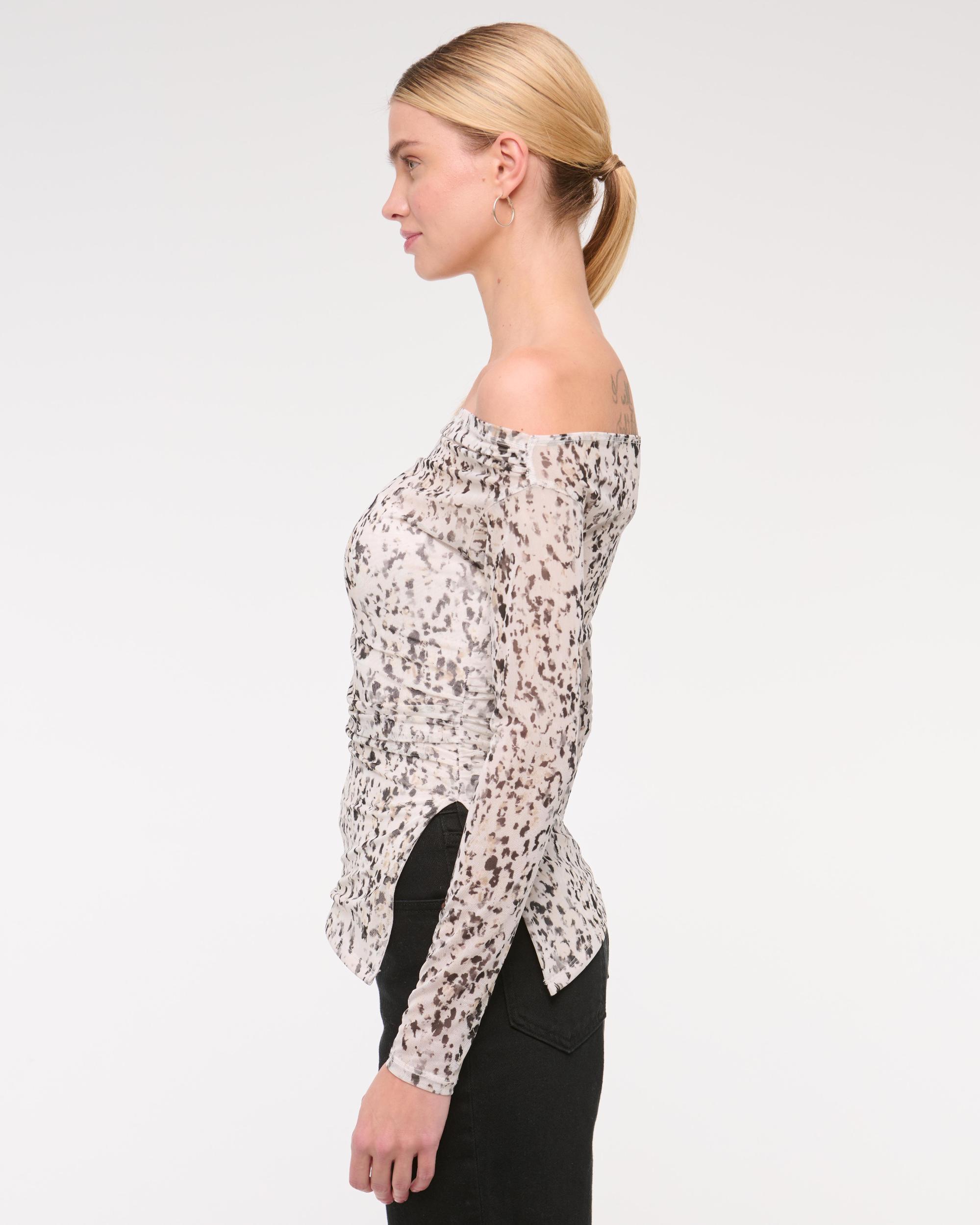Off-The-Shoulder Draped Top Product Image
