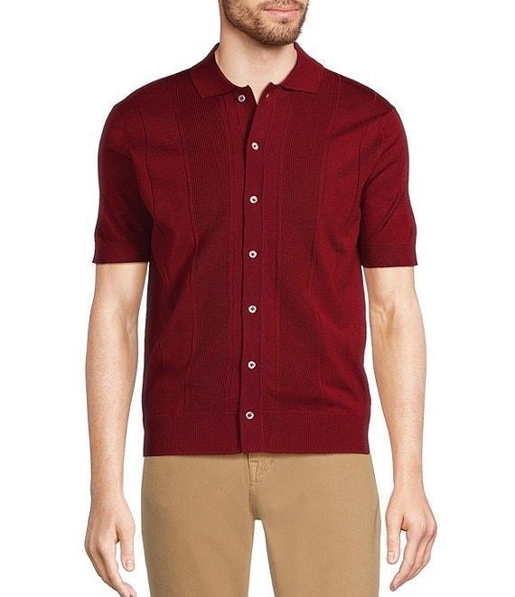 Murano Big & Tall Short Sleeve Coatfront Shirt Product Image