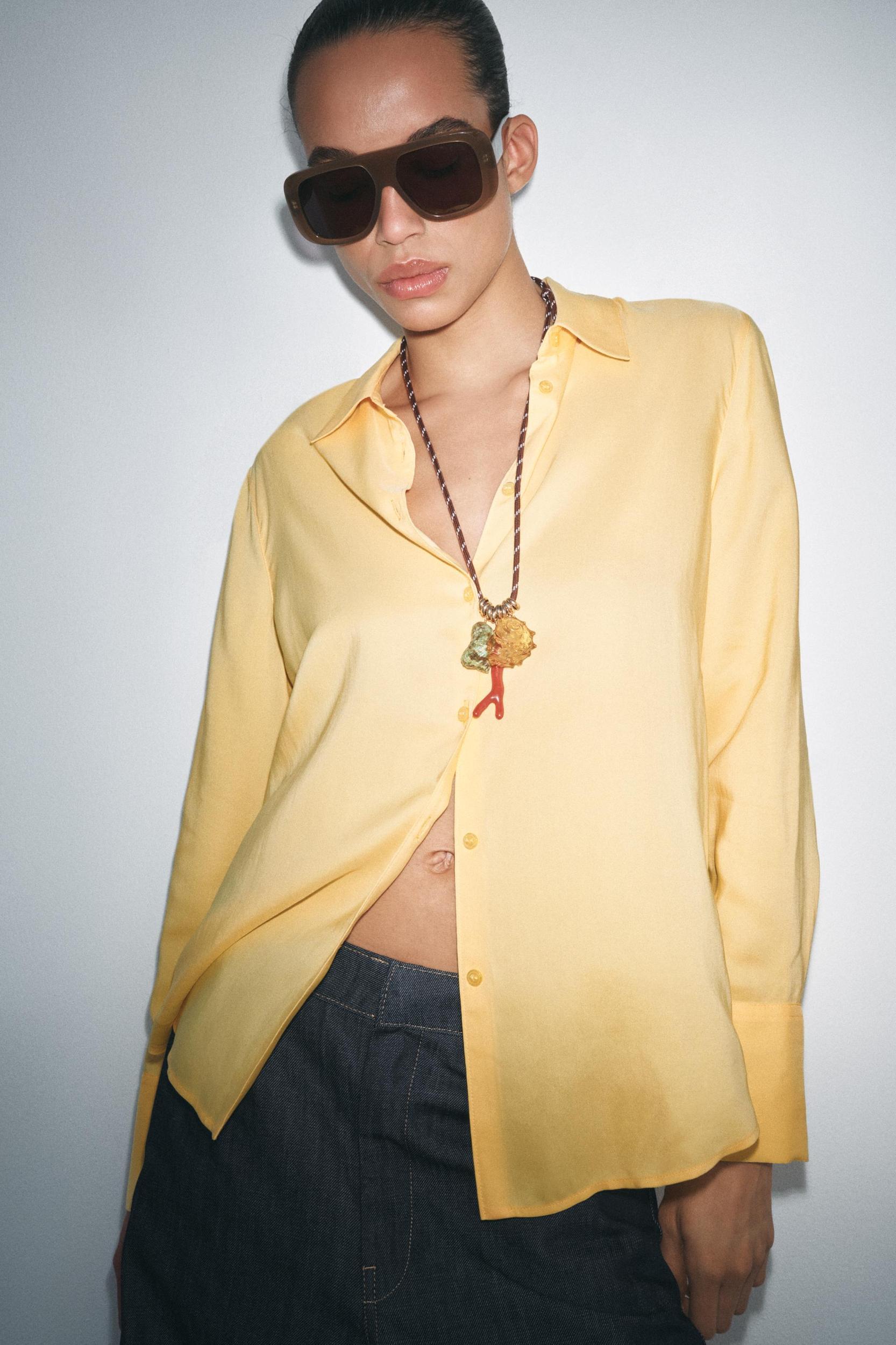 ZW COLLECTION FLOWY BASIC SHIRT Product Image