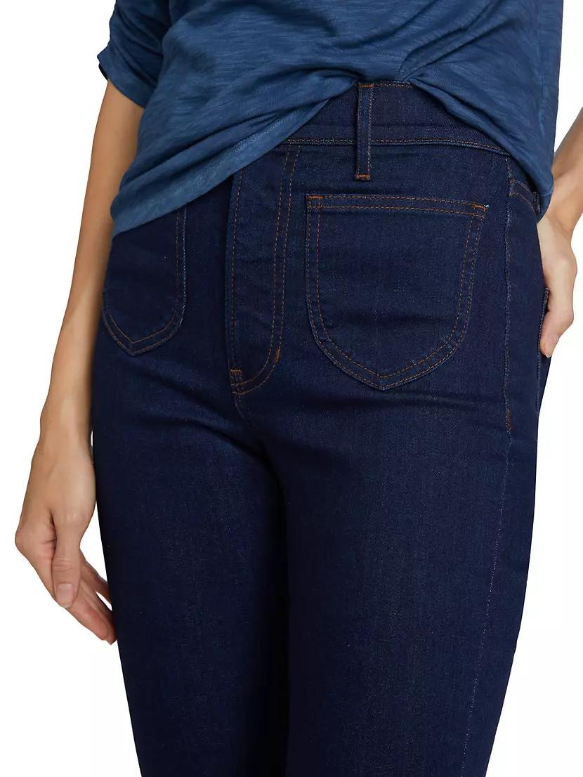 Beverly High-Rise Stretch Flare Jeans Product Image
