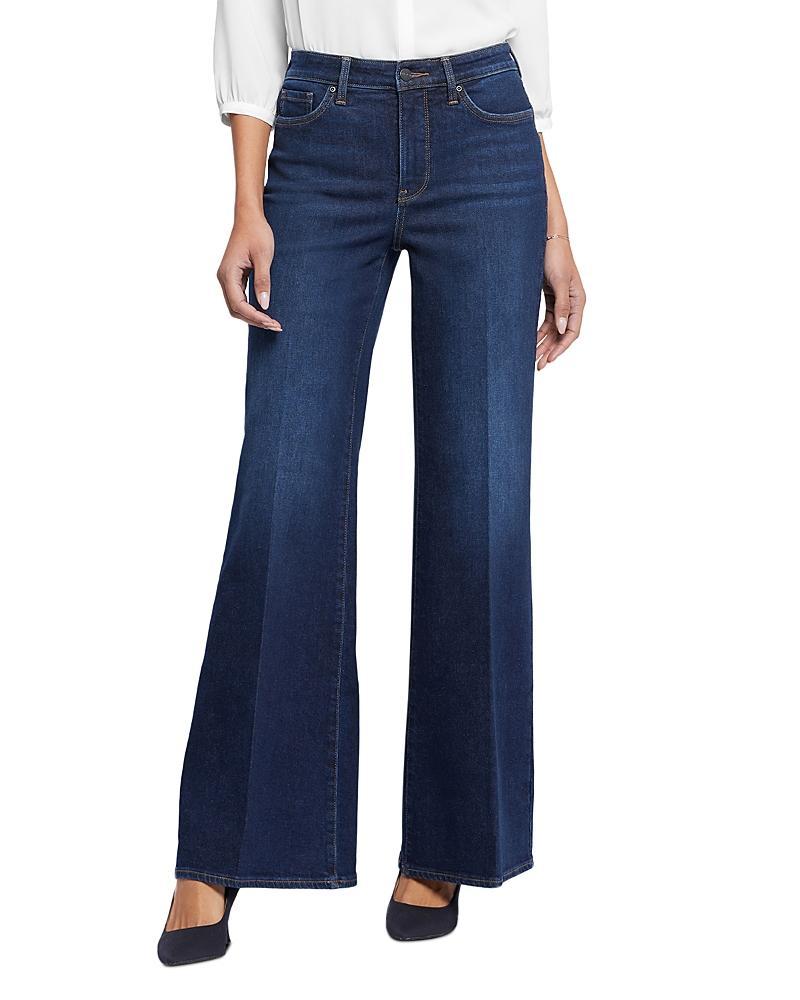 Womens Mia High-Rise Palazzo Jeans Product Image