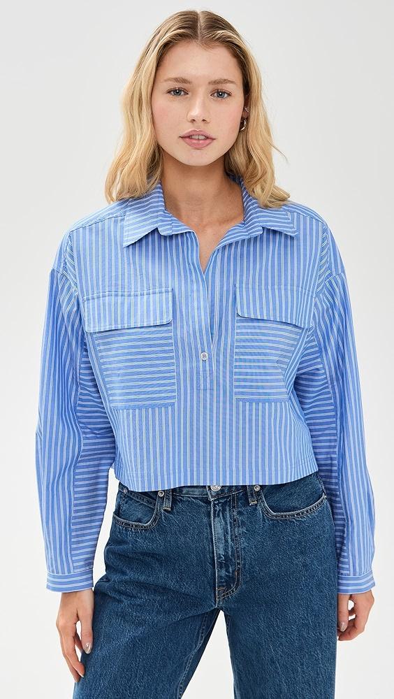 Apiece Apart Cropped Kava Top | Shopbop Product Image