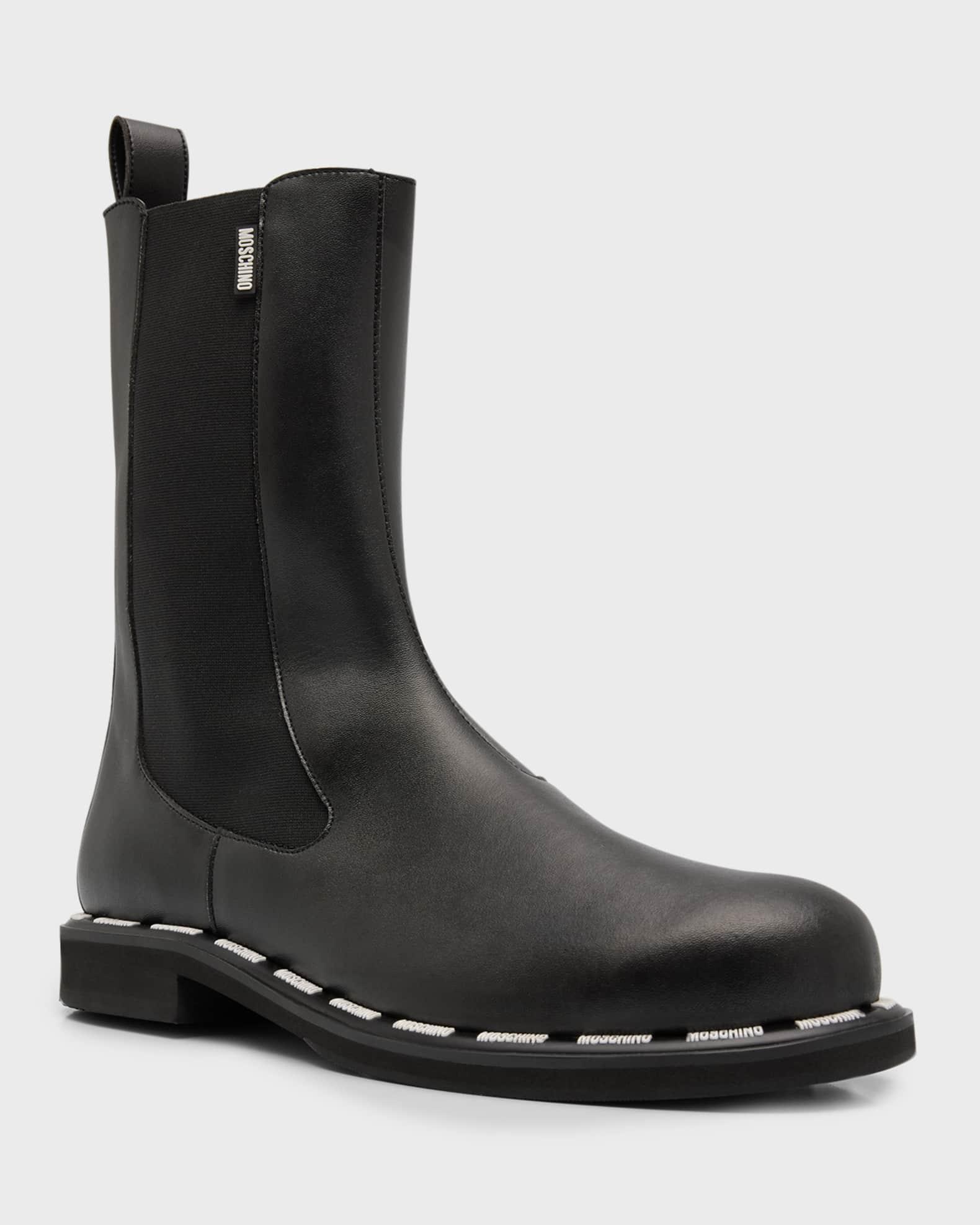 Men's Leather Label Pull-On Boots Product Image