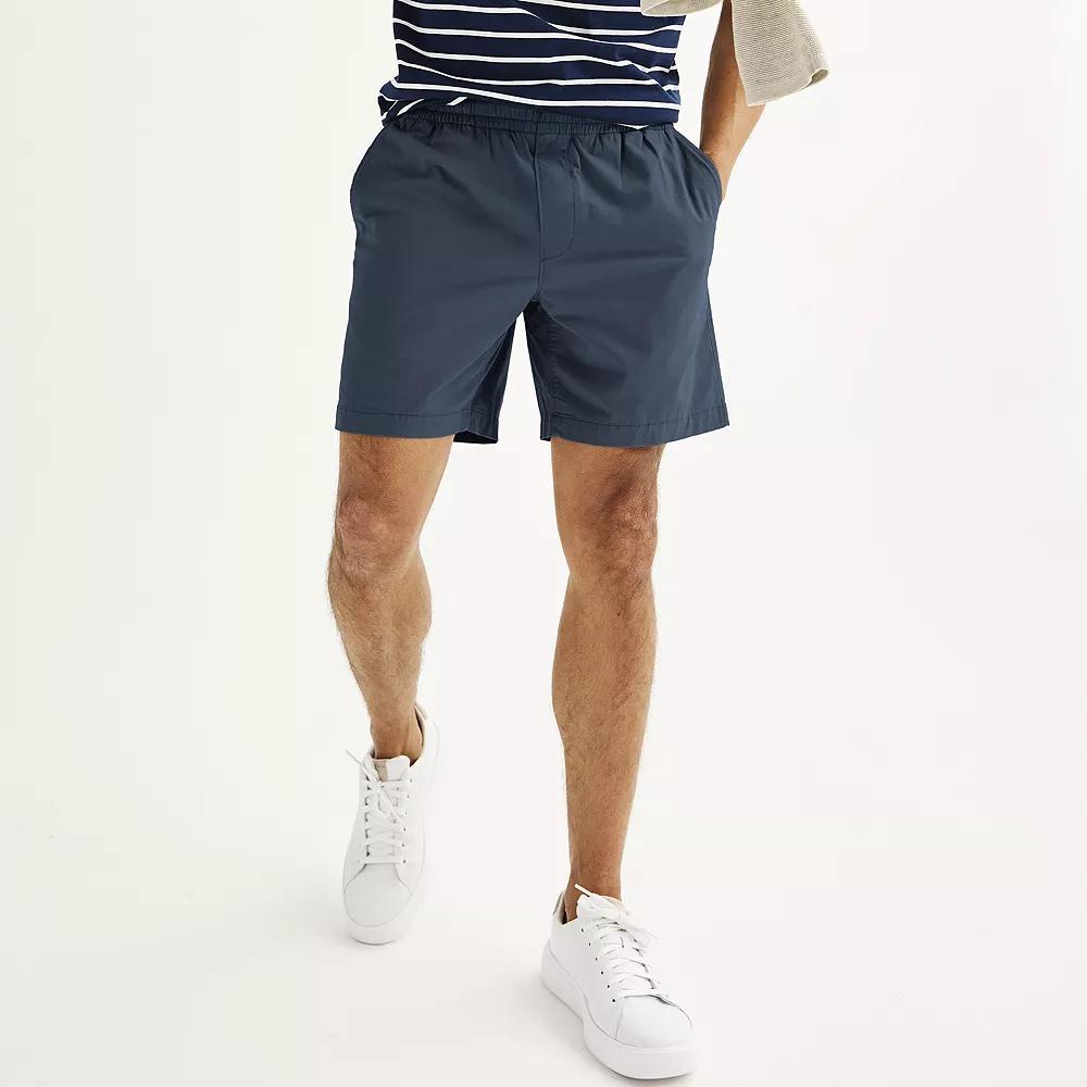 Men's Sonoma Goods For Life® 7" Everyday Pull-On Shorts, Size: Large 7 INCH, Sweet Pecans Product Image