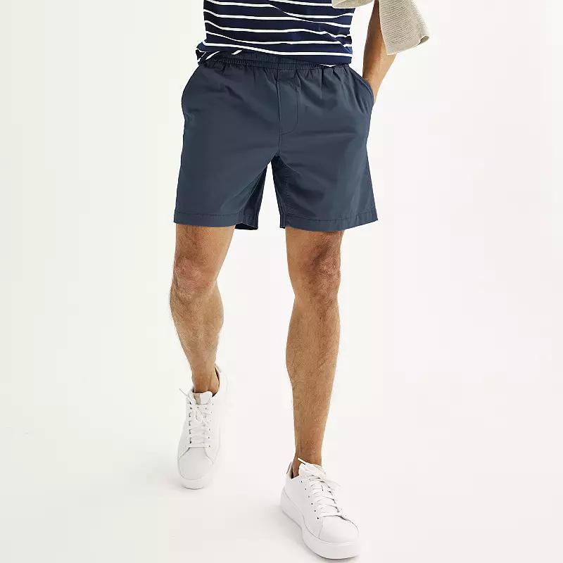 Men's Sonoma Goods For Life® 7" Everyday Pull-On Shorts, Size: Large 7 INCH, Sweet Pecans Product Image