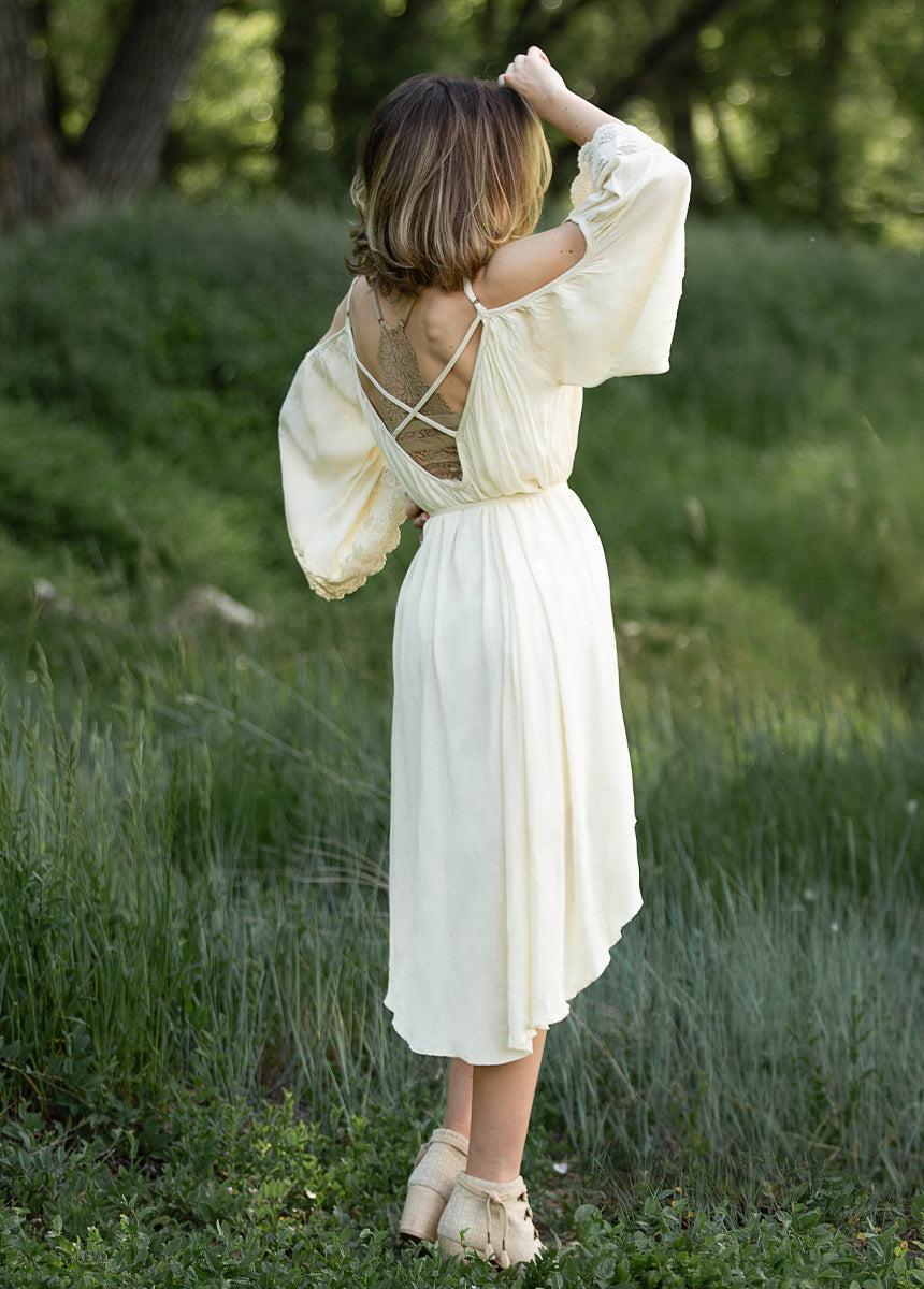 Dela Dress in Cream Female Product Image