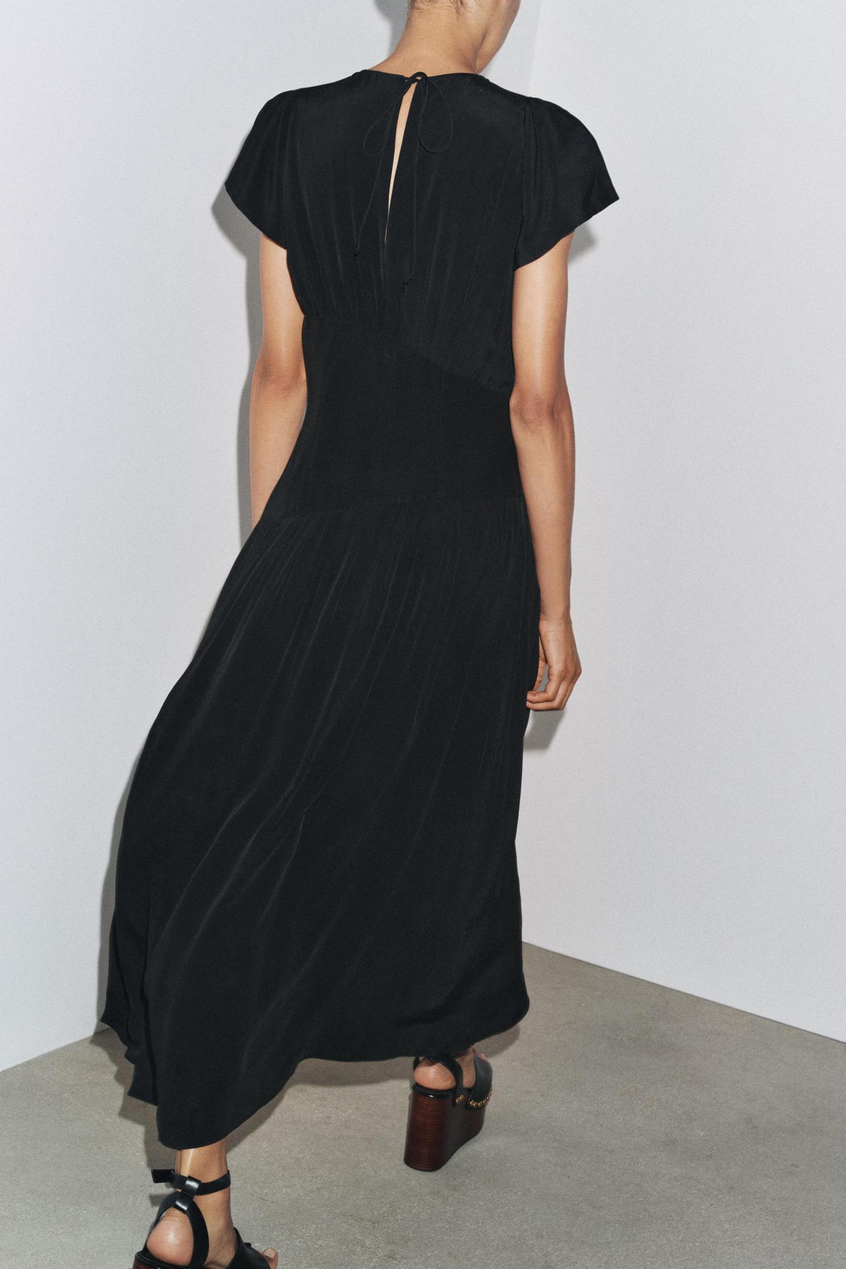ZW COLLECTION COMBINATION SASH DRESS Product Image