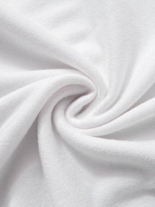 Casual Short Sleeve Slit Dress Product Image