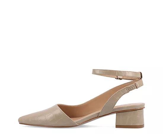 Journee Keefa Women's Heels, Size: 9 Wide, Brown Product Image