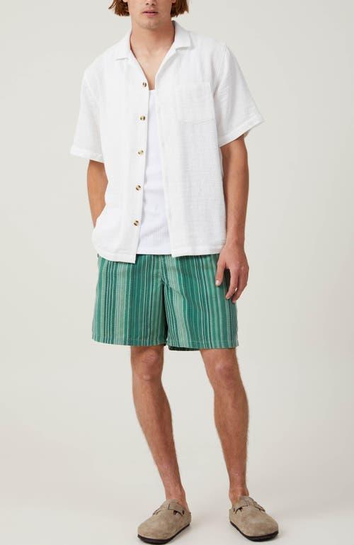 Cotton On Men's Palma Short Sleeve Shirt in White at Nordstrom, Size Xx-Large Product Image