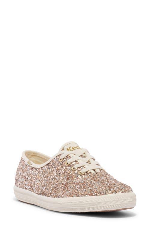 Keds Celebrations Collection Champion Glitter Sneakers Product Image