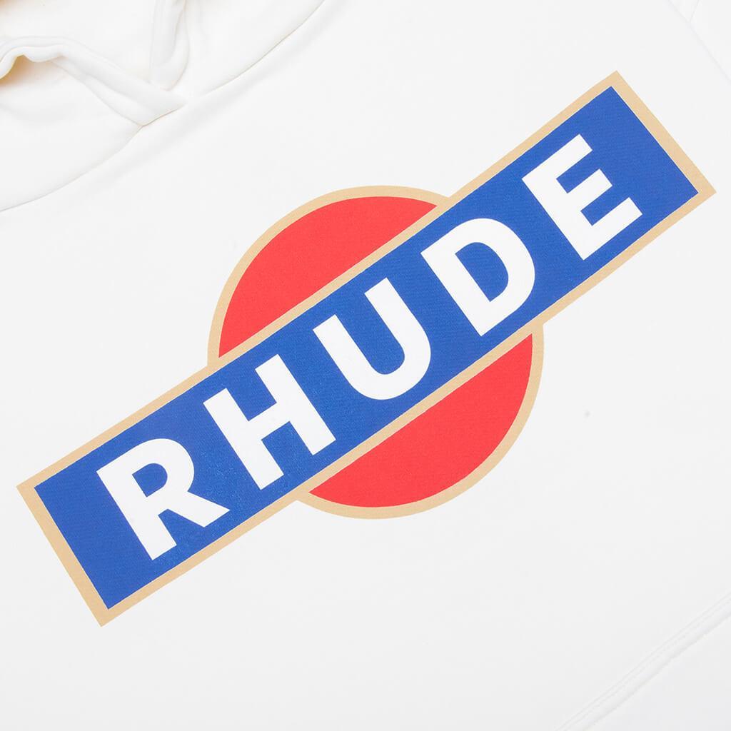 Vintage Racer Hoodie - Vintage White Male Product Image