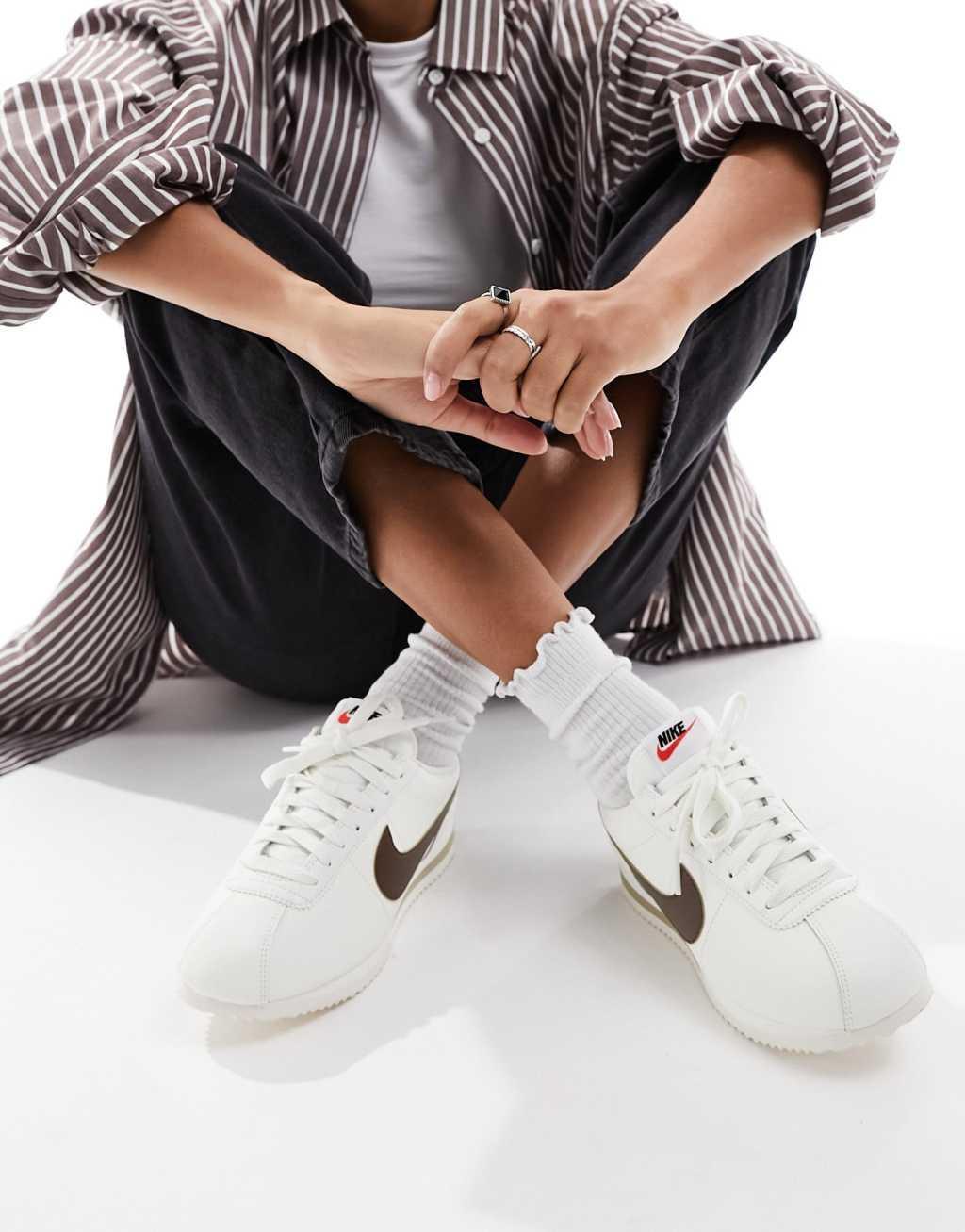 Nike Women's Cortez Leather Shoes Product Image