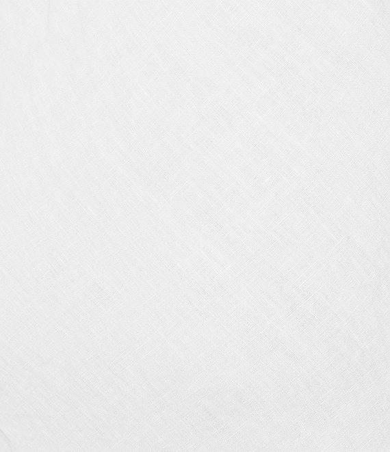 Bryn Walker Light Linen Elastic Waist A-Line Bias Skirt Product Image