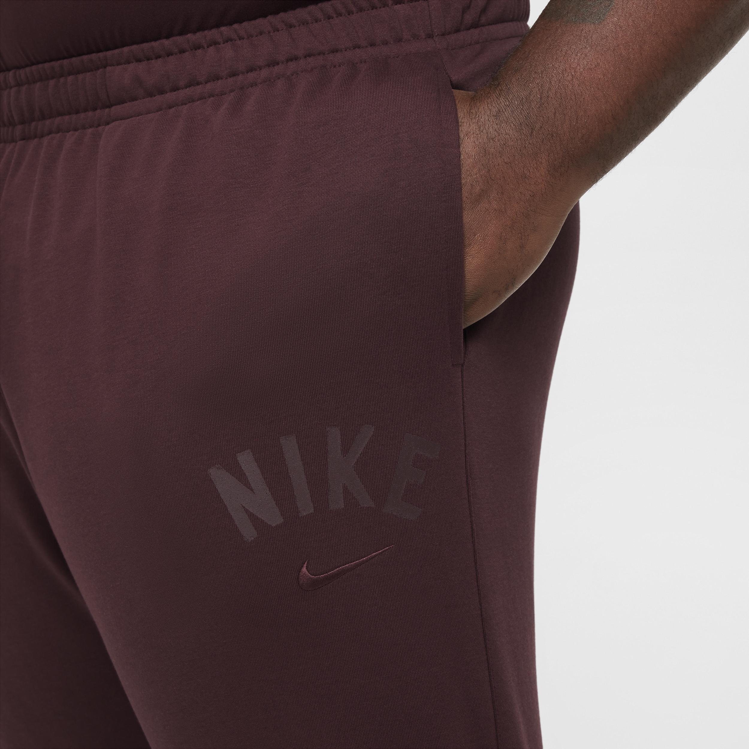 Nike Mens Swoosh Dri-FIT Fleece Fitness Jogger Pants Product Image