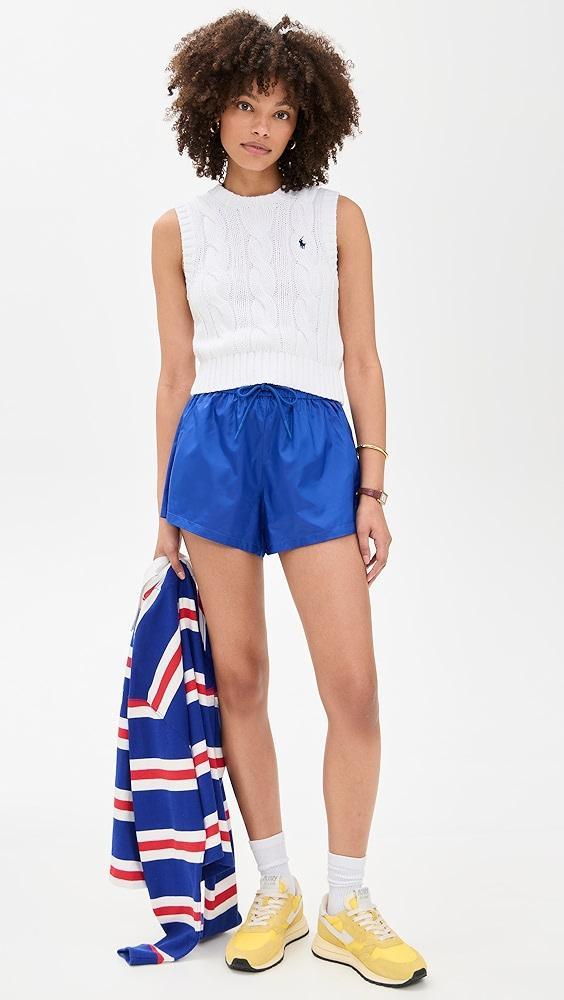 Polo Ralph Lauren Cotton Cable Sleeveless Pullover | Shopbop Product Image