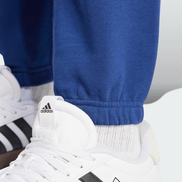 adidas ALL SZN Fleece Regular Tapered Pants Warm Clay L Mens Product Image