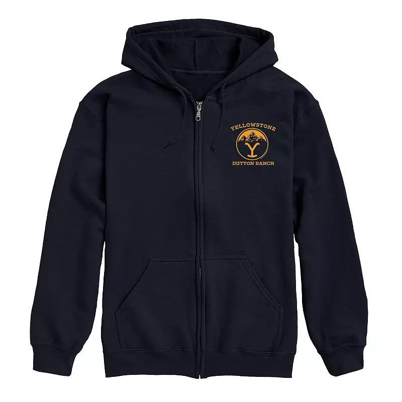 Mens Yellowstone 86 Zip Hoodie Blue Product Image