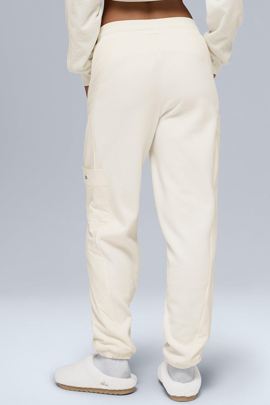 Polar Fleece Wintry Mix Pant - Ivory Product Image
