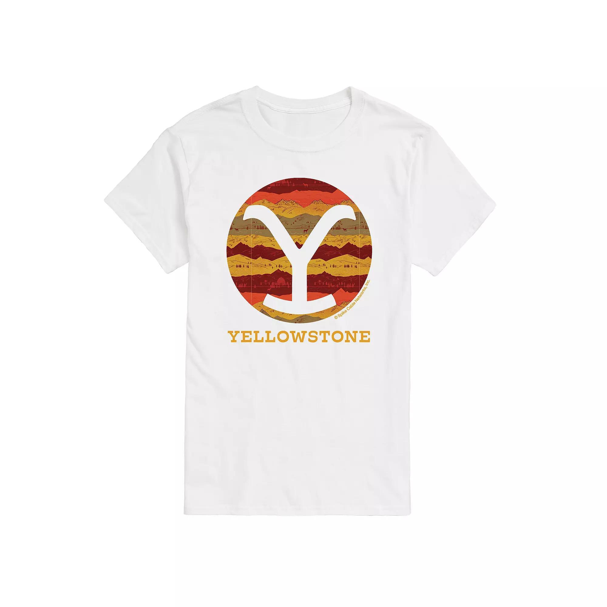 Big & Tall Yellowstone Y Brand Tee, Mens Product Image
