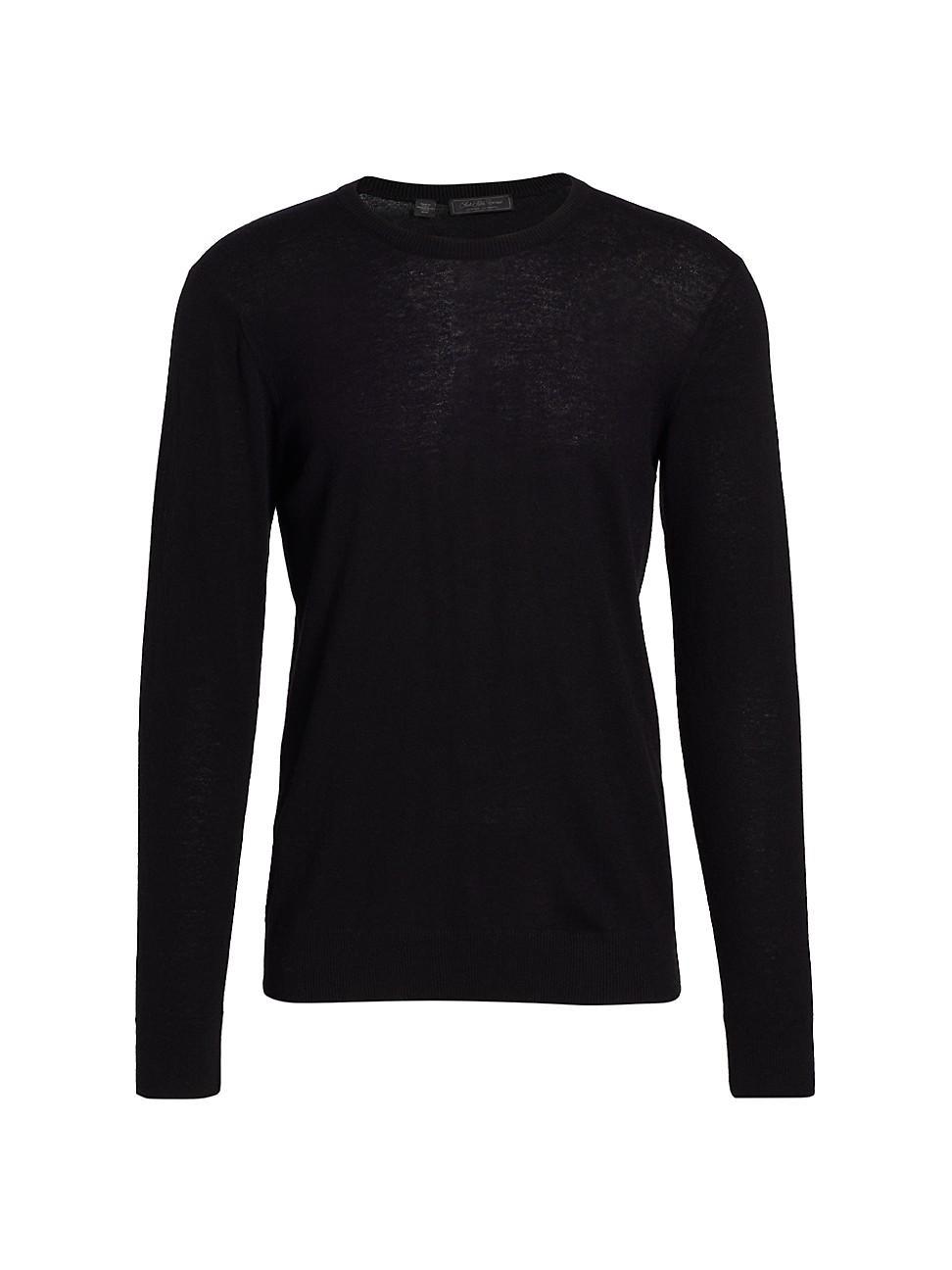 Mens COLLECTION Lightweight Cashmere Crewneck Sweater Product Image