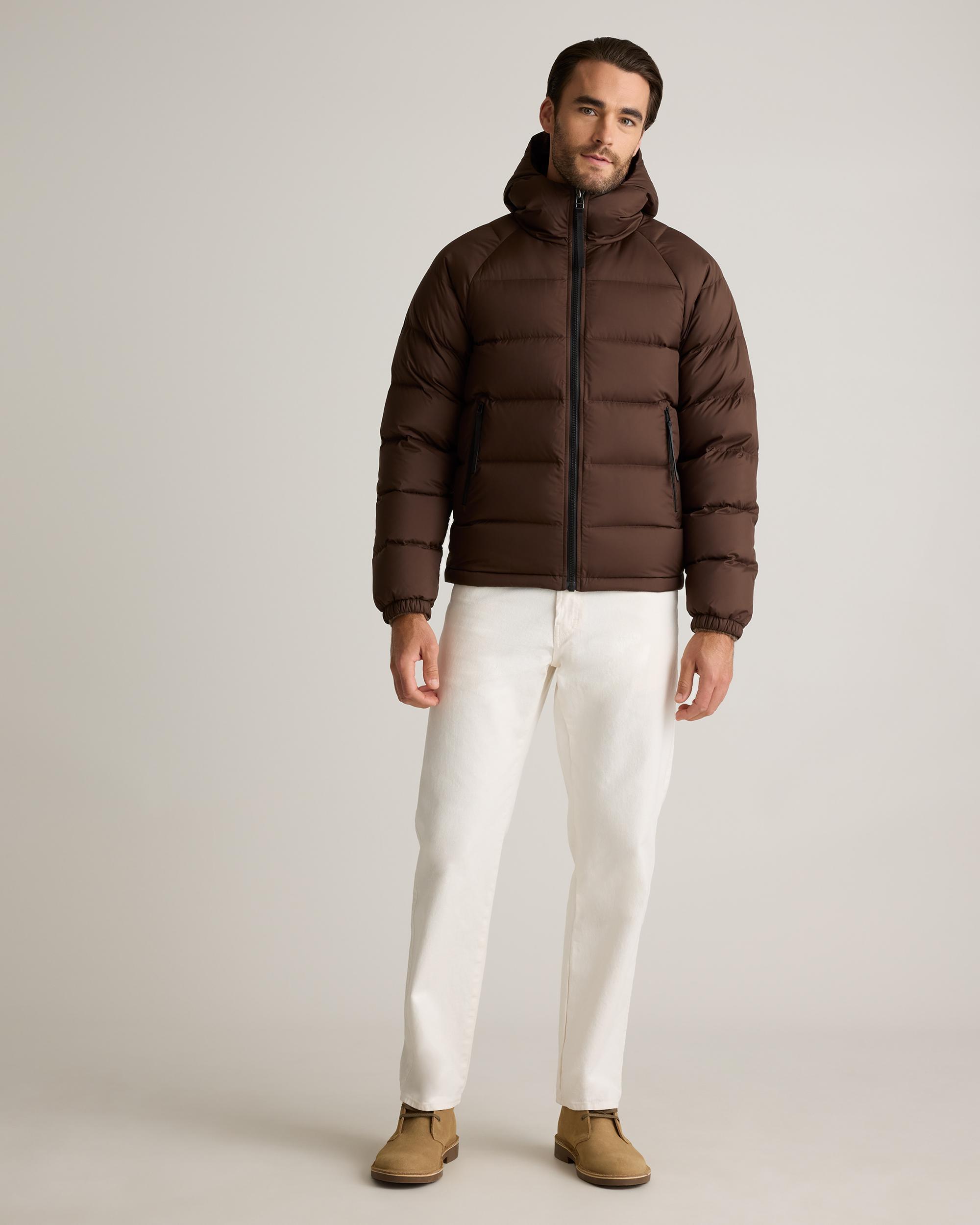 Quince | Men's Responsible Down Puffer Jacket with Hood Recycled Polyester Product Image